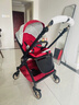 DearMom 嬰兒車(chē)雙向輕便新生兒推車(chē)可坐可躺嬰兒手推車(chē) 古典紅 曬單實(shí)拍圖