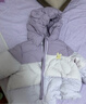 巴拉巴拉嬰兒羽絨服男女童冬季外套撞色萌趣200424107205 曬單實(shí)拍圖