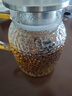 富光耐熱玻璃涼水壺大容量家用果汁杯花茶杯茶壺冷水壺錘紋壺1200ML 曬單實(shí)拍圖