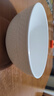 NITORI宜得利家居 餐廳純白骨瓷餐具碗碟盤(pán) 復古蕾絲 12cm骨瓷飯碗 曬單實(shí)拍圖