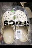 卡駱馳crocs七夕禮物檀健次同款經(jīng)典洞洞鞋輕便百搭男沙灘鞋包頭拖鞋10001 骨白色-2Y2 37 (230mm) 38 曬單實(shí)拍圖
