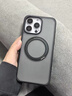 SINEX【德國進(jìn)口】新款蘋(píng)果iPhone16promax手機殼360旋轉支點(diǎn)殼iPhone15pro帶磁吸支架13防摔保護套14P 【全透明】360°旋轉支架丨裸機手感丨內置磁吸 iPhone 15 曬單實(shí)拍圖