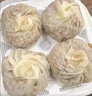 桃西村紙皮燒麥咸香蛋黃味240g*4包（16個(gè)裝）皮薄餡大手工早餐速食 曬單實(shí)拍圖