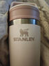 STANLEY咖啡杯保溫杯不銹鋼水杯美式外帶便攜咖啡杯迷你354毫升-晶粉色 曬單實(shí)拍圖
