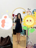 太平鳥(niǎo)【斷碼秒殺】polo領(lǐng)連衣裙女25夏針織透氣學(xué)院風(fēng)短款老錢傘裙收腰 藏青 M 160 曬單實(shí)拍圖