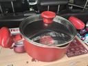 特福（Tefal）湯鍋不粘鍋煮湯鍋家用燉煮鍋雙耳煮粥煲有鈦不粘湯鍋-20cm 曬單實(shí)拍圖