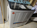 海棠30公斤半自動(dòng)洗衣機家用雙桶大容量不銹鋼老式甩干滾珠軸承電機雙缸洗脫同時(shí)  洗大件毛毯 30.公斤【雙鋼桶】強勁動(dòng)力 高筋波輪 曬單實(shí)拍圖