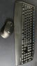 羅技（Logitech）MK345無(wú)線(xiàn)辦公鍵鼠套裝 寬大掌托 舒適鍵入體驗 全尺寸 帶無(wú)線(xiàn)2.4G接收器 黑色 曬單實(shí)拍圖