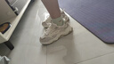 FILA 斐樂山丘鞋COLLINA女鞋復古運動鞋春新款戶外休閑老爹鞋 棉花糖/樸色-MA 37.5 曬單實拍圖