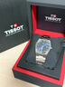 天梭（TISSOT）官旗 瑞士手表PRX超級玩家系列石英表男士腕表送男友禮物 魔法藍盤鋼帶T137.410.11.041.00 曬單實拍圖