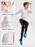 安德瑪（Under Armour）童裝兒童運動(dòng)速干衣服秋冬透氣男童長(cháng)袖T恤休閑圓領(lǐng)上衣243124169 白色 170 曬單實(shí)拍圖