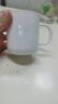 景德鎮(zhèn)（jdz）創(chuàng)意玲瓏馬克杯喝水杯家用辦公室陶瓷咖啡杯白瓷杯朋友教師節(jié)禮物 柿柿如意 曬單實(shí)拍圖