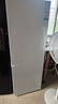 Haier178/180升兩門(mén)冰箱小型迷你節能低燥金屬底板家用電冰箱 宿舍雙門(mén) BCD-178LHC2E0WV三級能效 曬單實(shí)拍圖