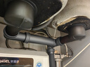 飛雕超省空間洗菜盆下水器洗碗槽防臭排水管廚房單雙槽下水管配件全套 110雙槽水下套裝【槍灰】自動(dòng)款 曬單實(shí)拍圖