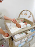 babypods尿布臺嬰兒護理臺新生兒按摩撫觸臺可折疊移動(dòng)嬰兒床寶寶洗澡臺 折疊尿布臺+雙層收納籃+收納筐+水盆+隔尿墊+安撫玩具 曬單實(shí)拍圖