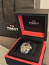 天梭（TISSOT）【官方授權(quán)店】風(fēng)度系列80機械機芯鏤空盤Nivachron游絲瑞士男表 鏤空灰盤鋼帶T127.407.11.081.00 曬單實拍圖