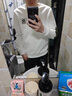 皮爾卡丹（pierre cardin）春秋季男士衛衣2026春秋款秋冬長袖T恤加絨加厚上衣服打底衫男 R-字春秋 灰色 薄款 3XL 【建議150-163斤】 曬單實拍圖