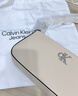 Calvin Klein時尚腋下包禮物通勤洋氣包包金屬字母拉鏈CK女包單肩法棍包DH3237 280-杏仁黃 OS 曬單實(shí)拍圖