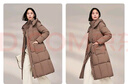 波司登（BOSIDENG）【斷碼清倉】羽絨服鵝絨女款長(cháng)款新國標90絨商場(chǎng)同款寬松冬厚外套 【店長(cháng)推薦】珍珠淺咖7B17 S 160/84A 曬單實(shí)拍圖