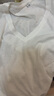 優(yōu)衣庫女裝竹節紗V領(lǐng)T恤/短袖棉白T上衣打底內搭483576 00 白色 L /160/88A 曬單實(shí)拍圖