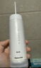松下（Panasonic）沖牙器洗牙器水牙線(xiàn)便攜式伸縮潔牙器牙齒沖洗器節日禮物生日禮物送男女友DJ33白 曬單實(shí)拍圖