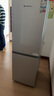上菱183升雙開門冰箱小型出租房2-3人用 出租屋家用兩門二門小戶型雙門電冰箱以舊換新BCD-183D 曬單實拍圖