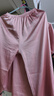 金三塔睡衣女真絲桑蠶絲可外穿涼感短袖睡衣兩件套家居服禮物 [推薦]短袖香妃色 L 曬單實拍圖