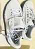 彪馬（PUMA）【厚底鞋】復(fù)古天鵝絨增高松糕鞋休閑鞋女PLATFORM406752 淺灰色-灰色-銀色-05 36 曬單實拍圖