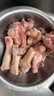 葷八廚 內蒙古羊棒骨2斤凈重 新鮮羊肉生鮮羊筒骨羊骨頭帶骨髓火鍋食材 曬單實(shí)拍圖