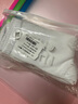 莫代爾兒童襪子夏季薄款純棉100%防臭3-6-12歲男女童中長筒學(xué)生運(yùn)動白襪 白色 中筒 4雙 9-12歲 XL碼（建議鞋碼32-37） 曬單實(shí)拍圖