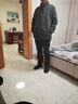 肯奈迪搖粒絨外套男爸爸加厚顆粒絨開(kāi)衫粒子絨上衣男士春季外套抓絨外衣 灰色 3XL 【170CM-180CM】 曬單實(shí)拍圖