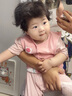 迪士尼（Disney）嬰兒大屁屁褲子寶寶男女春秋季純棉卡通長(cháng)褲寬松褲哈倫褲高腰褲pp 灰色 萌熊大屁屁褲 80 cm 曬單實(shí)拍圖