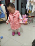 G.DUCKKIDS小黃鴨女童外套2025新款韓版兒童風(fēng)衣女寶寶春秋上衣公主洋氣 粉色春秋款 80 曬單實(shí)拍圖
