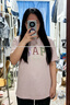 GAP女裝2025夏季新款純棉彩色膠印logo短袖T恤常規(guī)休閑上衣765994 灰白色 M (165/84A) 亞洲尺碼 曬單實(shí)拍圖