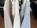 恒源祥純羊絨內(nèi)衣加厚款羊絨保暖秋衣秋褲女款純羊絨情侶內(nèi)衣 女款 黑色  雞心領(lǐng)加厚 M (160) 曬單實(shí)拍圖