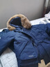 90鴨絨加肥加大碼羽絨服女200斤胖mm短款工裝風(fēng)派克服沖鋒 衣女冬 黃色（本色貉子毛領(lǐng)） XL 120斤-150斤 曬單實(shí)拍圖