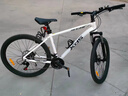 喜德盛（xds）山地自行車(chē)黑客380變速車(chē)21速青少年學(xué)生成人通勤 白黑色 17寸（適合身高165CM-180CM） 曬單實(shí)拍圖