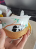 瓷胎竹編熊貓蓋碗茶杯四川省非遺手工金沙太陽(yáng)神鳥(niǎo)竹絲扣瓷伴手禮 竹編熊貓蓋碗（帶禮盒手提袋） 曬單實(shí)拍圖