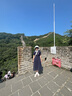 初語(yǔ)polo領(lǐng)連衣裙收腰顯瘦女夏季新款a字裙短袖t恤高腰中長(cháng)裙 藏青色 M 曬單實(shí)拍圖