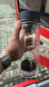 京東京造 茶杯 雙層玻璃水杯男士泡茶水分離隔熱杯子500ml 曬單實拍圖