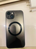 奶小鴨 【AG磨砂】適用蘋(píng)果14手機殼 iphone14保護套magsafe磁吸充電超薄磨砂全包防摔男女款 石墨黑 曬單實(shí)拍圖