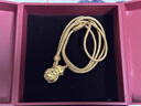 周大生黃金葫蘆吊足金硬金花絲福祿生財(cái)掛墜送老婆女友生日禮物 1.65g 曬單實(shí)拍圖