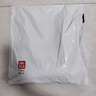 優(yōu)衣庫男裝AIRism棉混紡圓領(lǐng)T恤空氣衣短袖休閑上衣25春夏474244 474244/00白色 L 曬單實(shí)拍圖