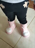 幸?，旣悾–heerful Mario）寶寶雨靴兒童雨鞋防水?huà)雰河變耗型泻⑴⑴顑乳L(cháng)15cm 曬單實(shí)拍圖