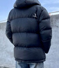 駱駝火山PRO鵝絨服情侶款面包服2025新款鵝絨速暖羽絨服連帽防風(fēng)外套 幻影黑 2XL 曬單實(shí)拍圖