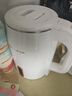 志高（CHIGO）燒水壺電熱水壺電水壺雙層防燙1.8L大容量家用燒水壺304不銹鋼內(nèi)膽大功率快速燒水 ZD18A-708G8 曬單實(shí)拍圖