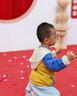 歡喜小熊 男寶寶外套兒童春秋長(cháng)袖連帽上衣男女小童衣服嬰幼兒秋裝童裝 小獅子卡樂(lè )長(cháng)袖外套 奶油杏 100 (建議2-3歲身高90-100cm) 曬單實(shí)拍圖