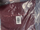 Abercrombie & Fitch男裝25秋新款美式復古棉質(zhì)寬松字母LOGO圓領(lǐng)短袖T恤175-5430 紫紅色 L (180/108A) 曬單實(shí)拍圖