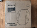 飛利浦（PHILIPS）腰部按摩器 腰背按摩儀多功能腰椎揉捏熱敷腰肌勞損按摩靠墊靠枕 生日禮物 中秋節禮品 5101B 灰 曬單實(shí)拍圖