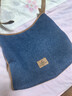 妙迪2025年新款丹寧牛仔托特包松弛感hobo腋下包單肩斜挎包生日禮物 曬單實(shí)拍圖